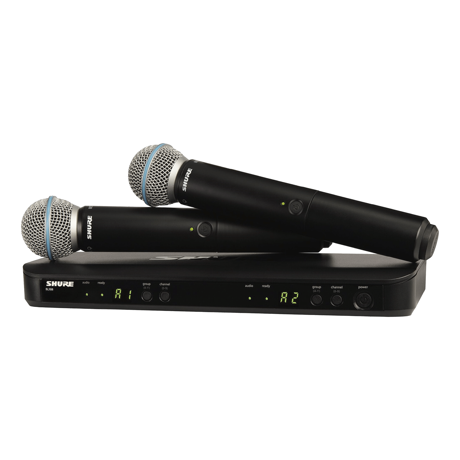 Shure BLX288/Beta58 Dual Wireless Handheld Microphone System