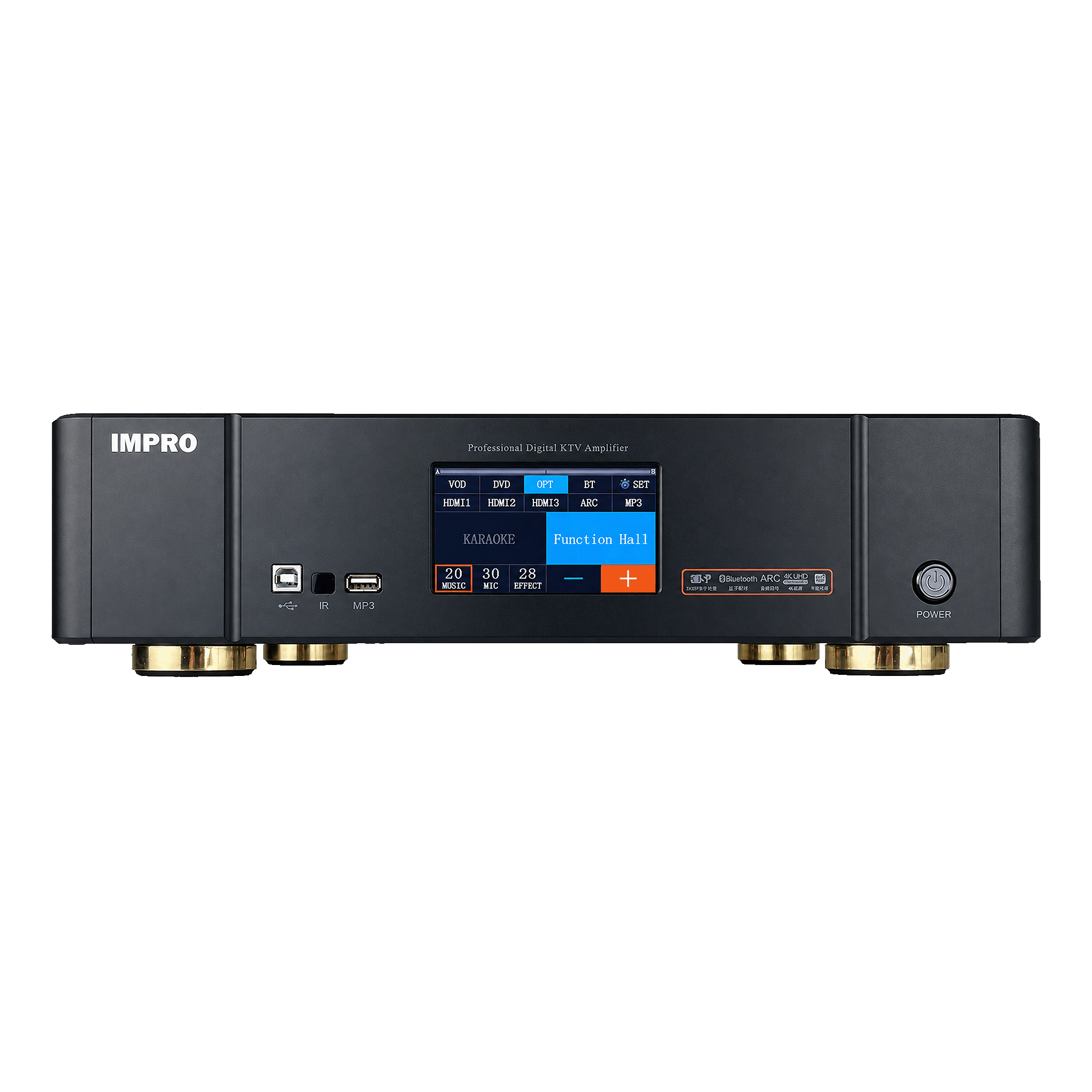 ImPro PRO-750 5-in-1 1500W Karaoke Mixing Amplifier
