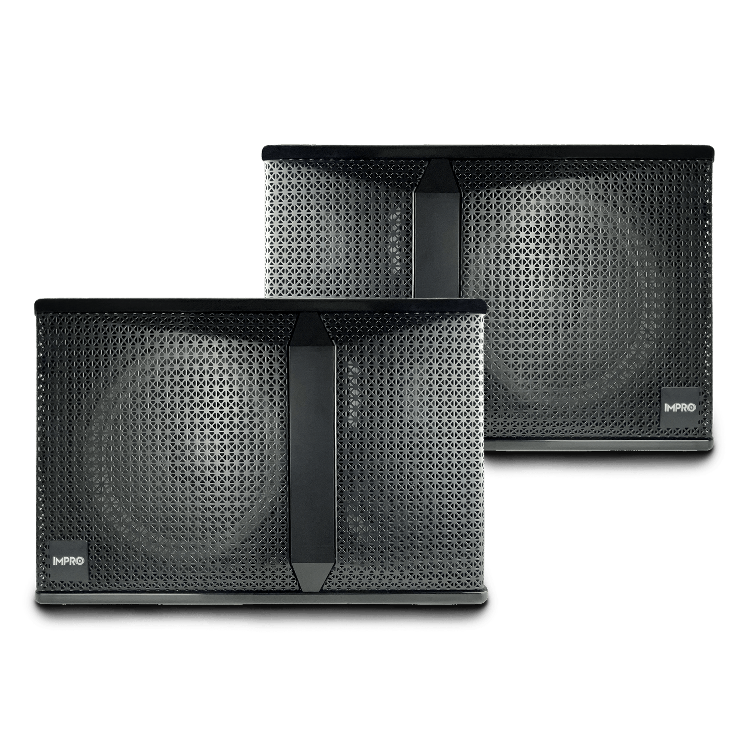 ImPro VS-1600K 12" 3-Way 1600W Karaoke Vocal Speakers (Pair)