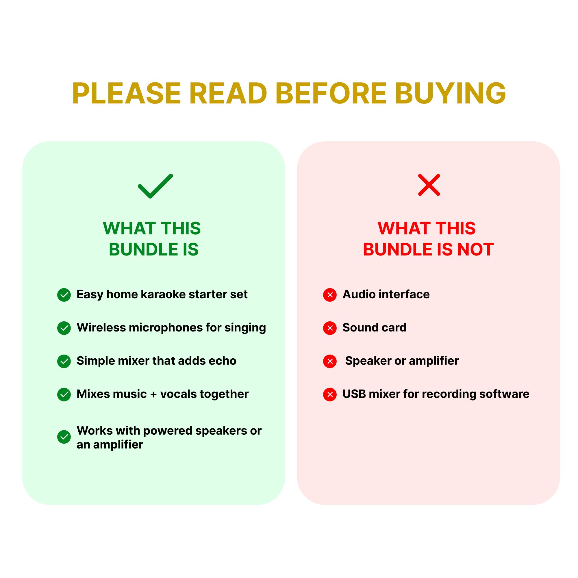 Karaoke Kickstart Bundle: ImPro UHF-77 Wireless Microphone & MX-R88i Compact Mixer