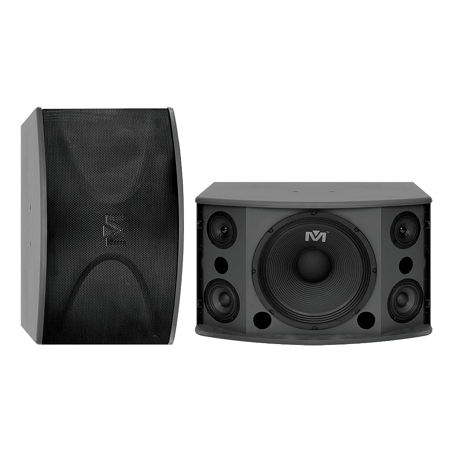 Better Music Builder CS-612 G5 1200 Watts Karaoke Vocal Speakers (Pair