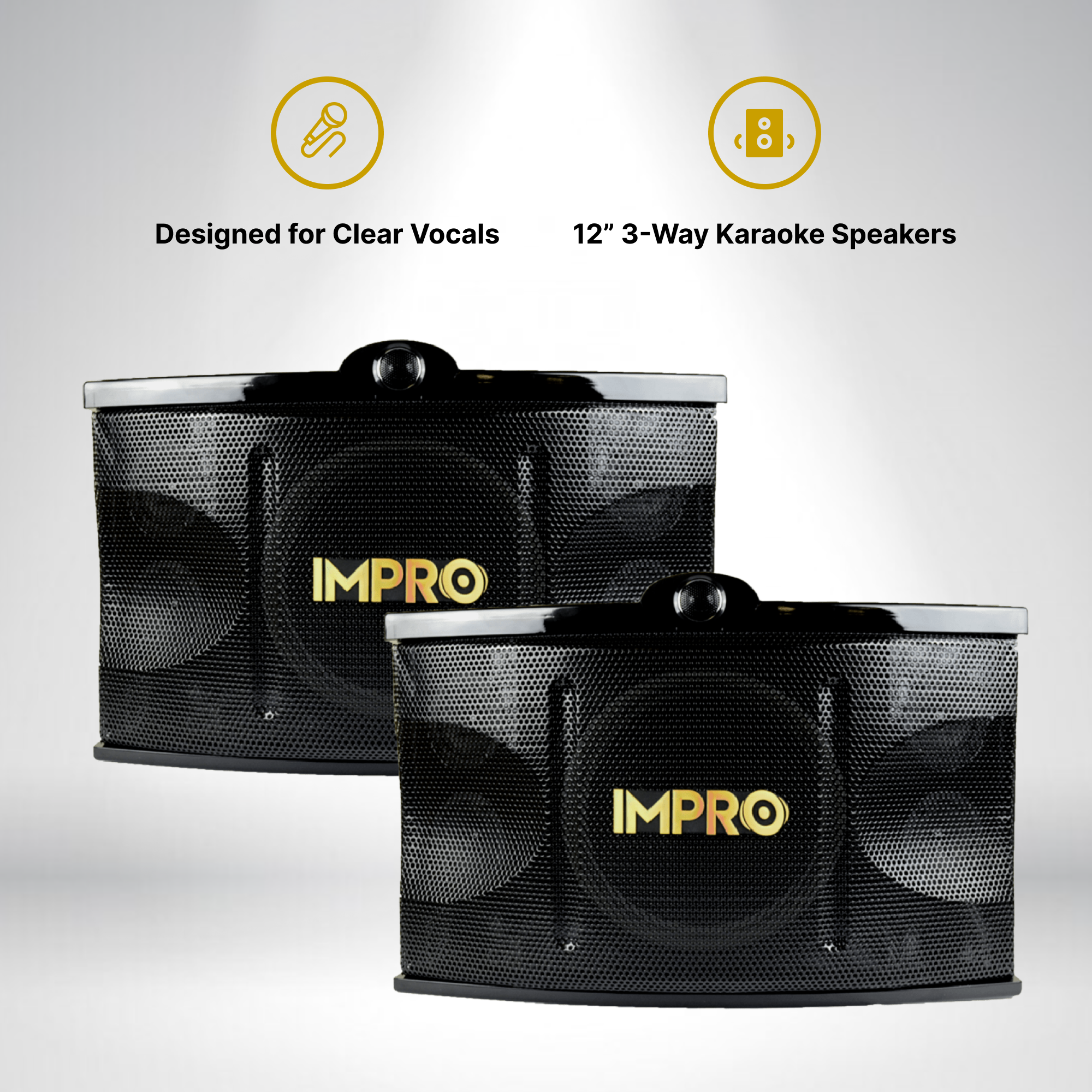 Loa ImPro VS-1400 12" 3 đường tiếng 1400w (Cặp)