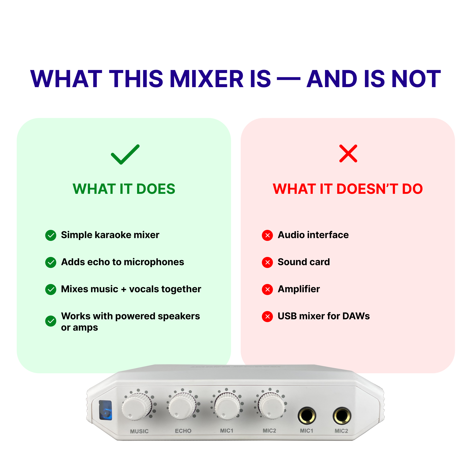 Máy ghi âm và Mixer di động ImPro MX-R88i