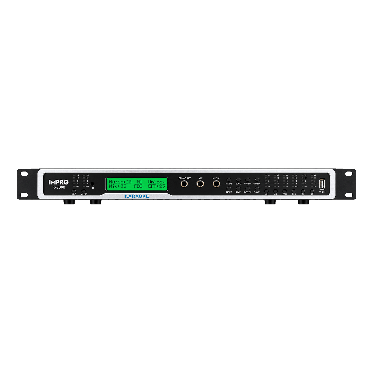 ImPro K-8000 Karaoke Mixer and Audio Processor