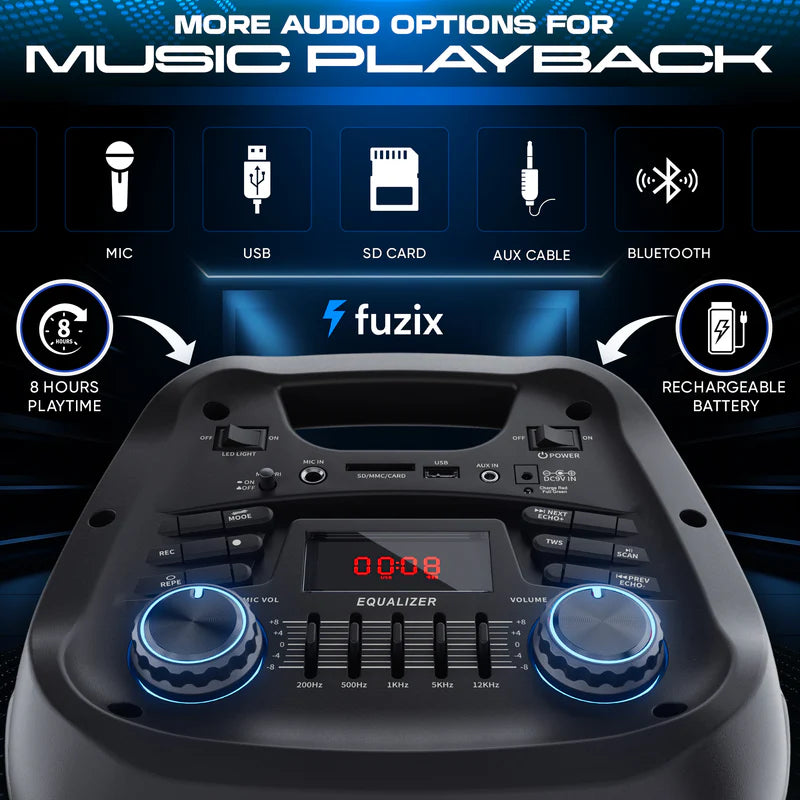 Fuzix Nova Karaoke Speaker