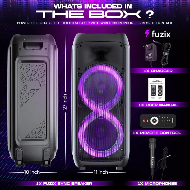 Fuzix Sync Karaoke Speaker
