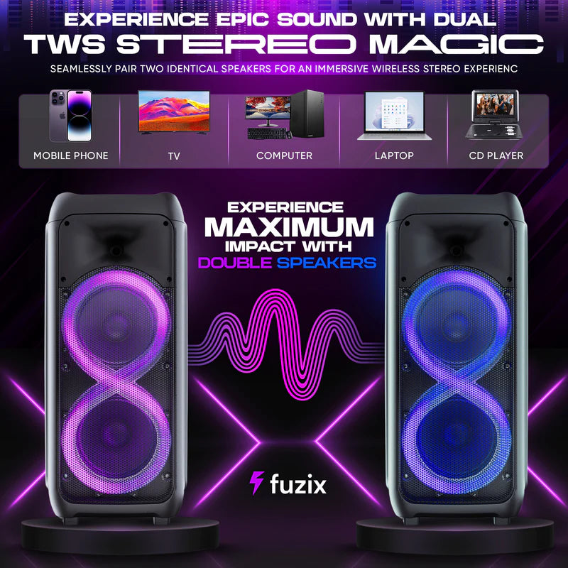 Fuzix Sync Karaoke Speaker