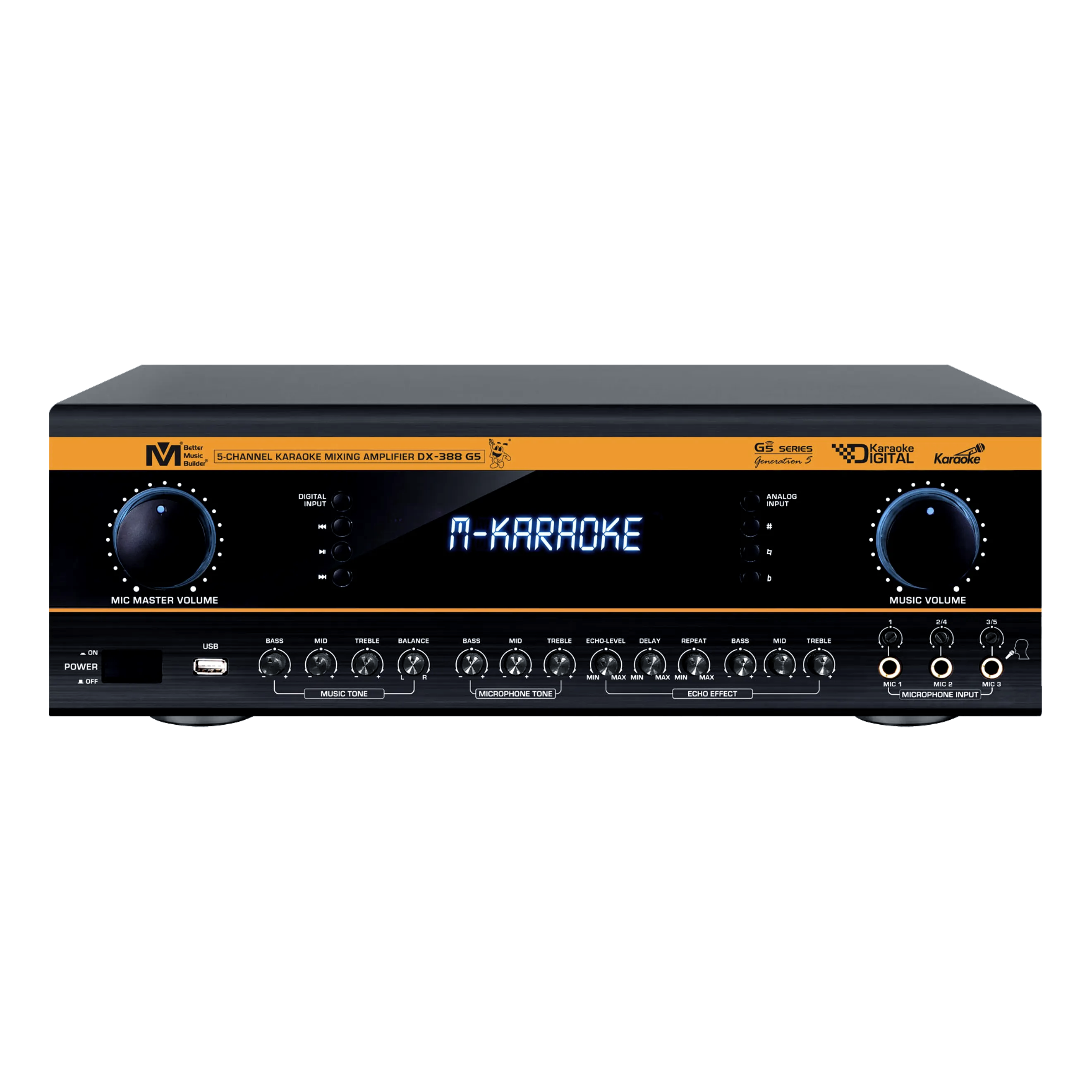 Karaoke Mixing Amplifier Professional Karaoke Amplifier