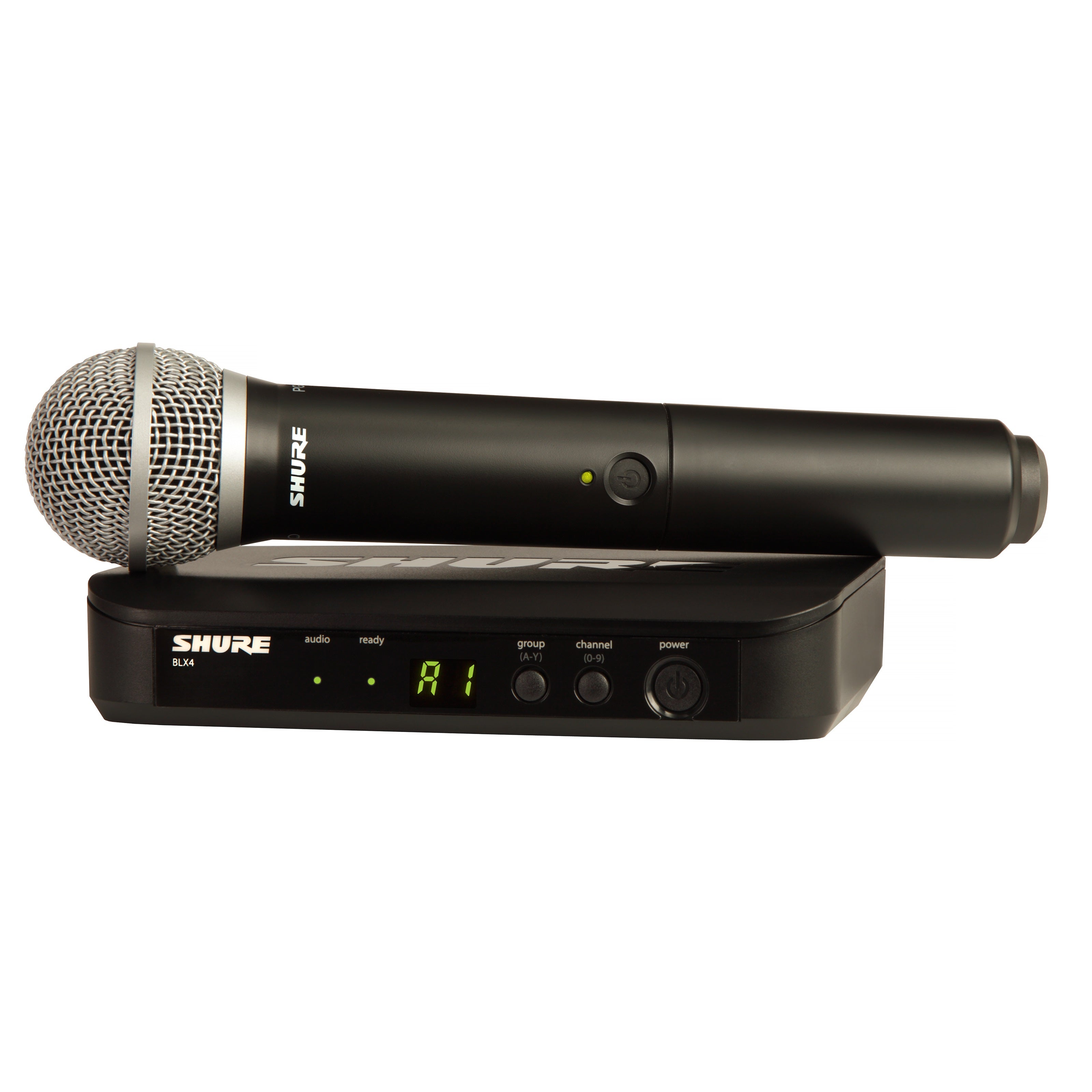 Shure BLX24/PG58 Handheld Wireless PG58 Microphone System (Single)