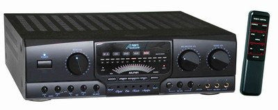 Audio 2000's AKJ-7402 Professional Karaoke Mixer with Digital Key Controls & Echo