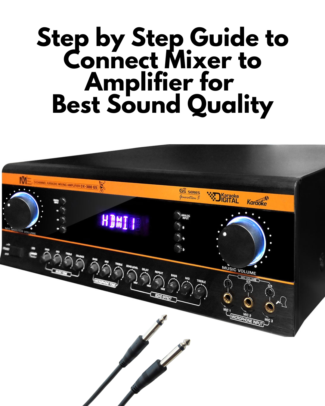 Connecting Your Mixer to Amplifier for Quality Sound