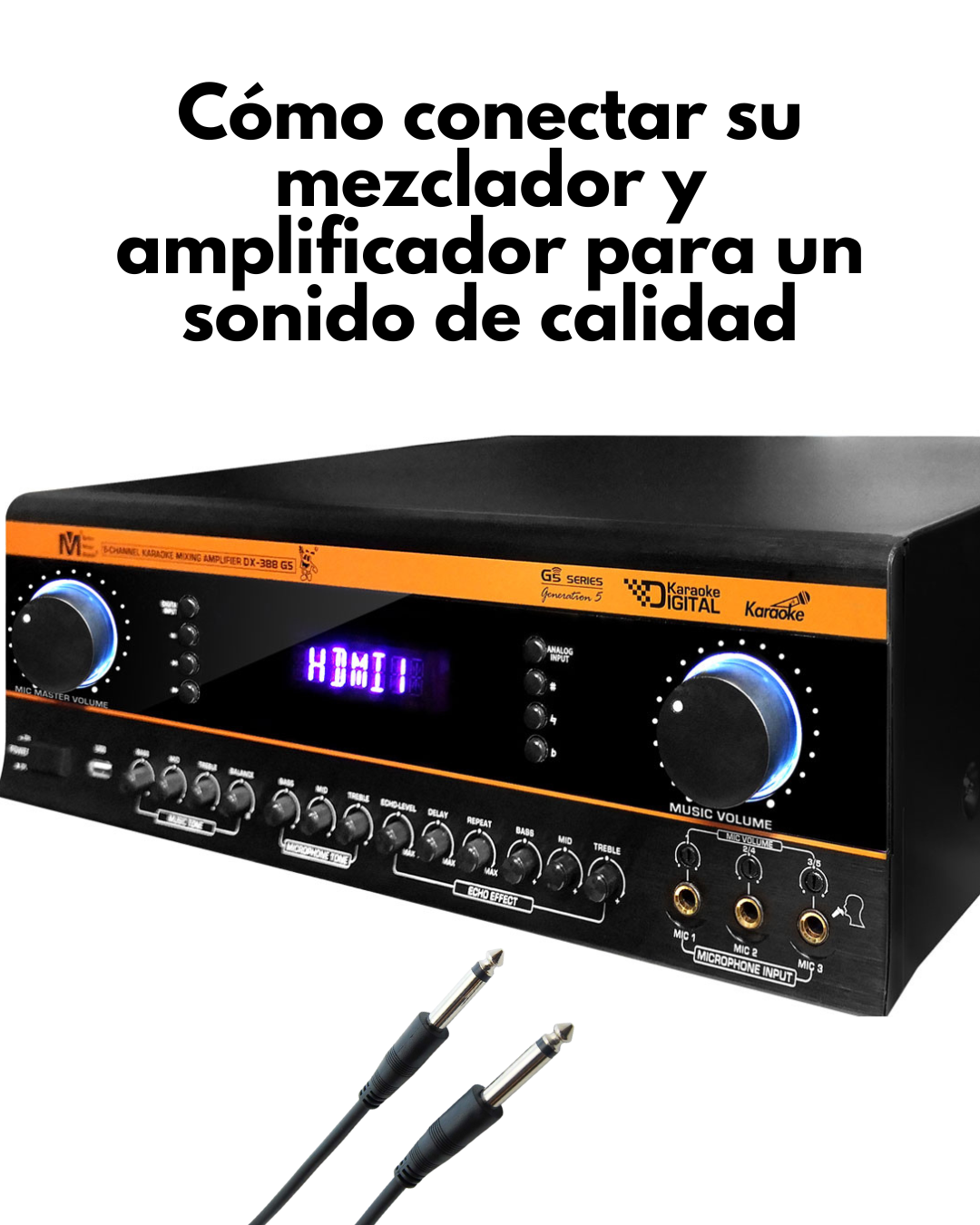 Cómo conectar su mezclador y amplificador para un sonido de calidad