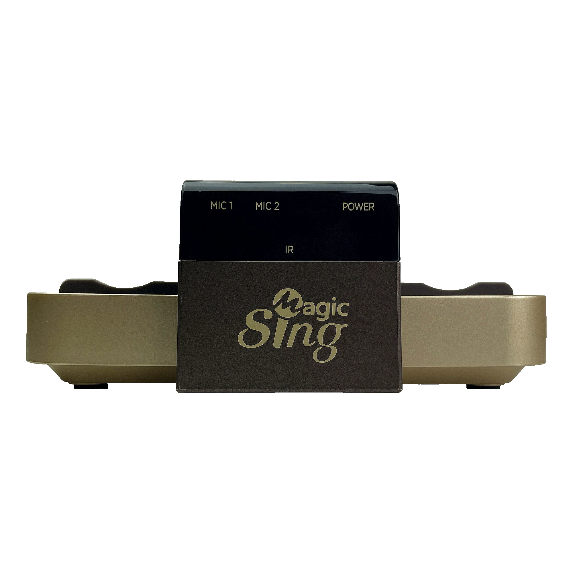 Magic Sing E5Compatible with MyStage App + 5145 Karaoke Songs (Mocha) - Limited Edition