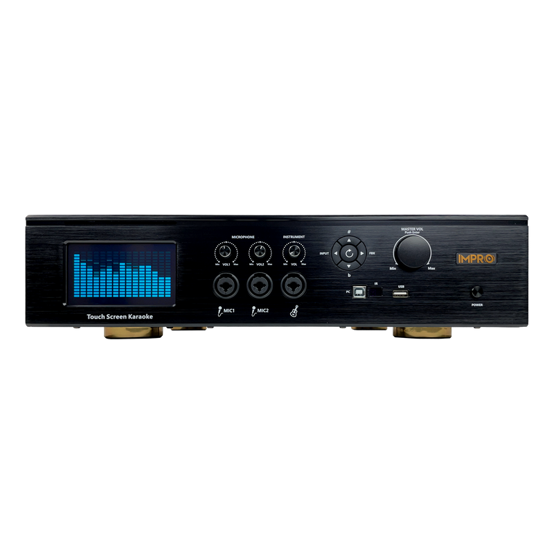ImPro Encore Elite Plus Bundle with Mixing Amplifier, Speakers, Microphones, Subwoofer and Accessories