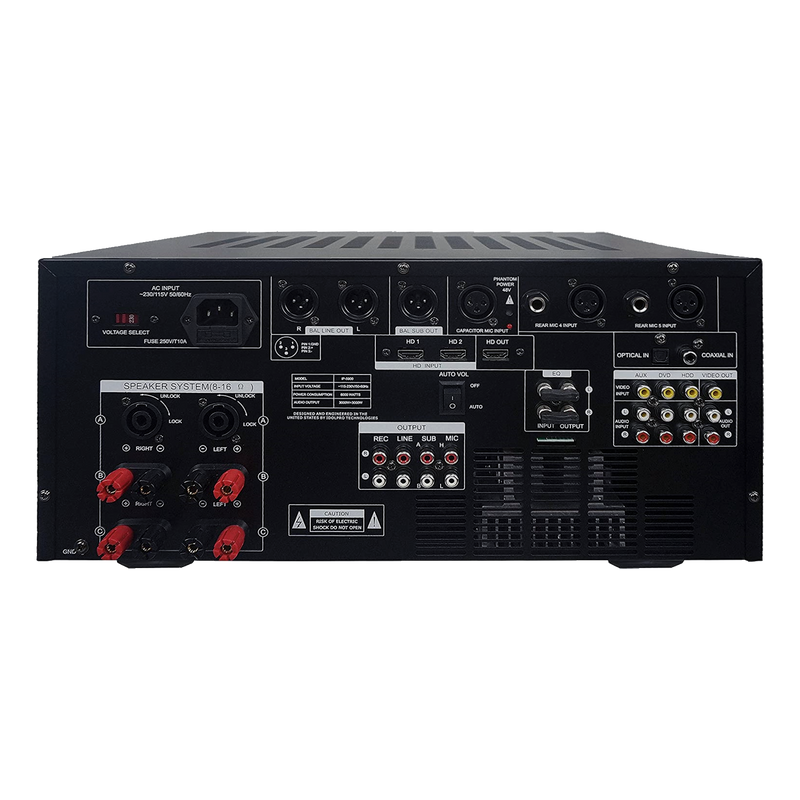 IDOLmain IP-5900 6000W Karaoke Mixing Amplifier