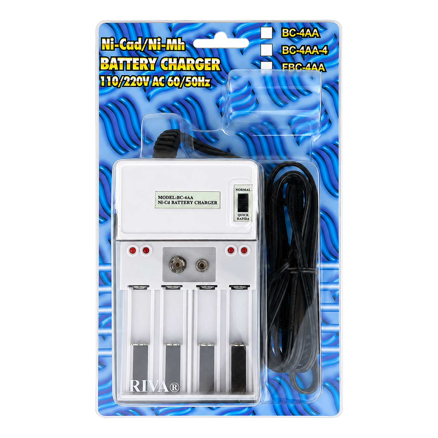 RIVA AA Rechargeable Battery Recharge Station