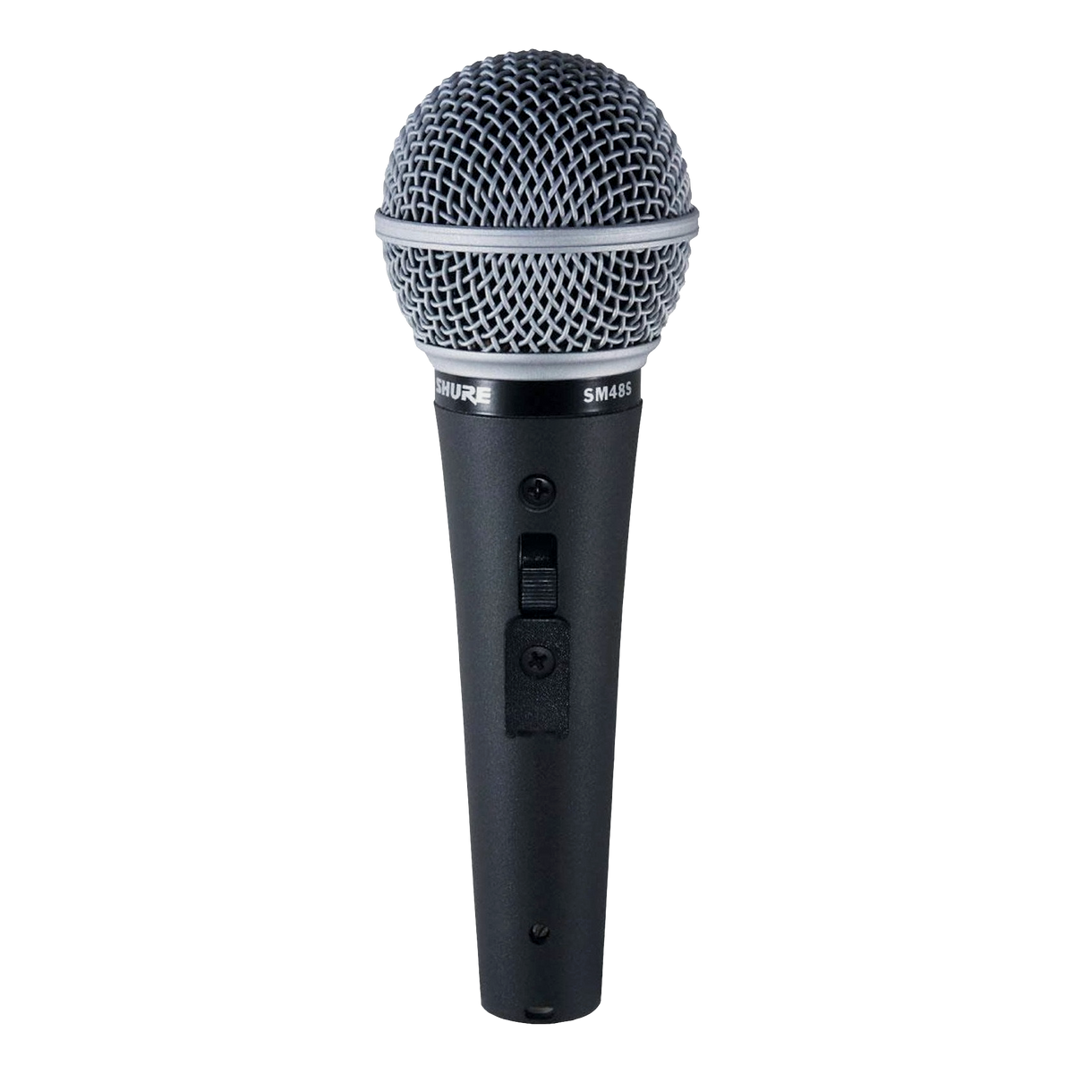 Sharp Mic Shure SM48S-LC Cardioid Dynamic Vocal Microphone