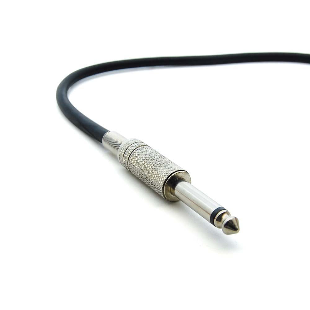 6Ft XLR 3P Male 1/4" Unbalanced Microphone Cable