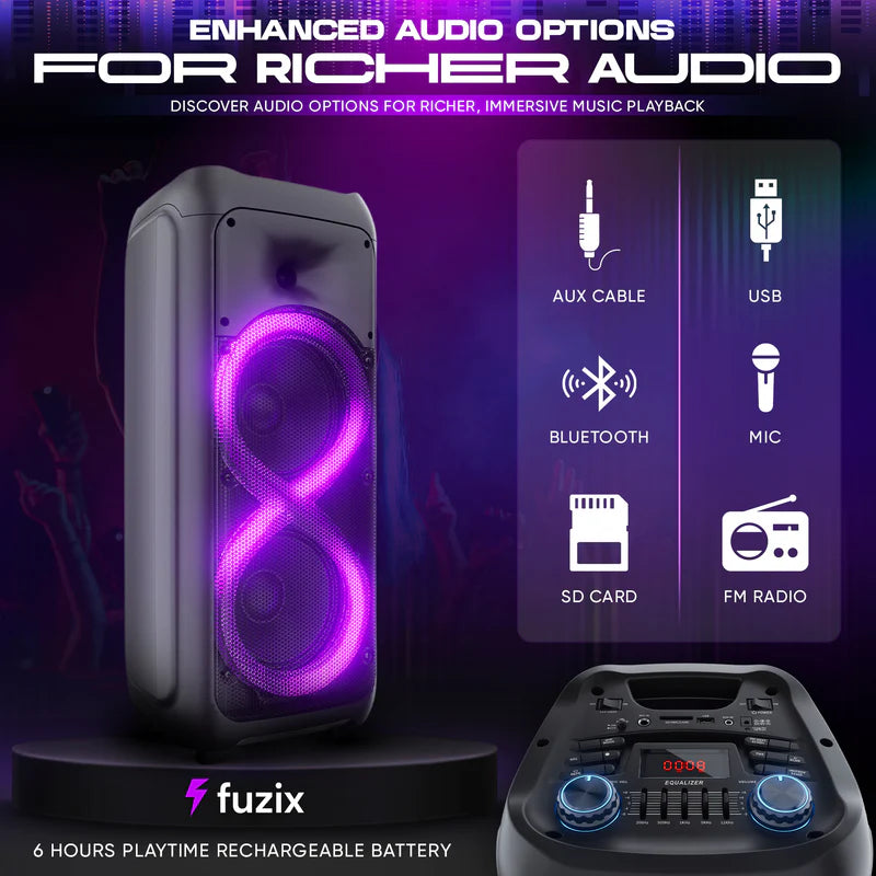 Fuzix Sync Karaoke Speaker