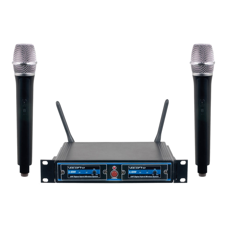 VocoPro UDH-Dual-H Hybrid Wireless Microphone System