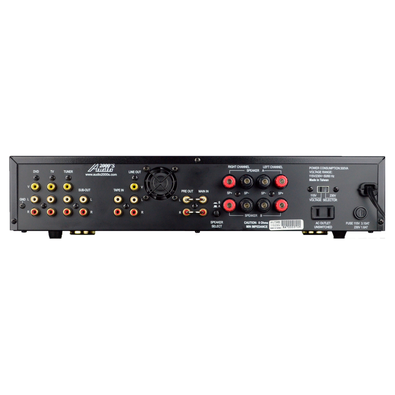 Audio 2000's AKJ-7046 Digital Key Echo Karaoke Mixer Amplifier
