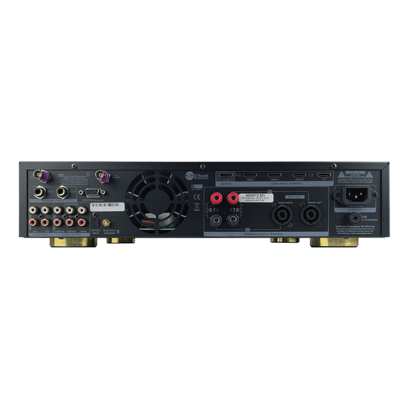 Bộ khuếch đại quản lý loa kỹ thuật số M-7 Pro 1200W của Better Music Builder
