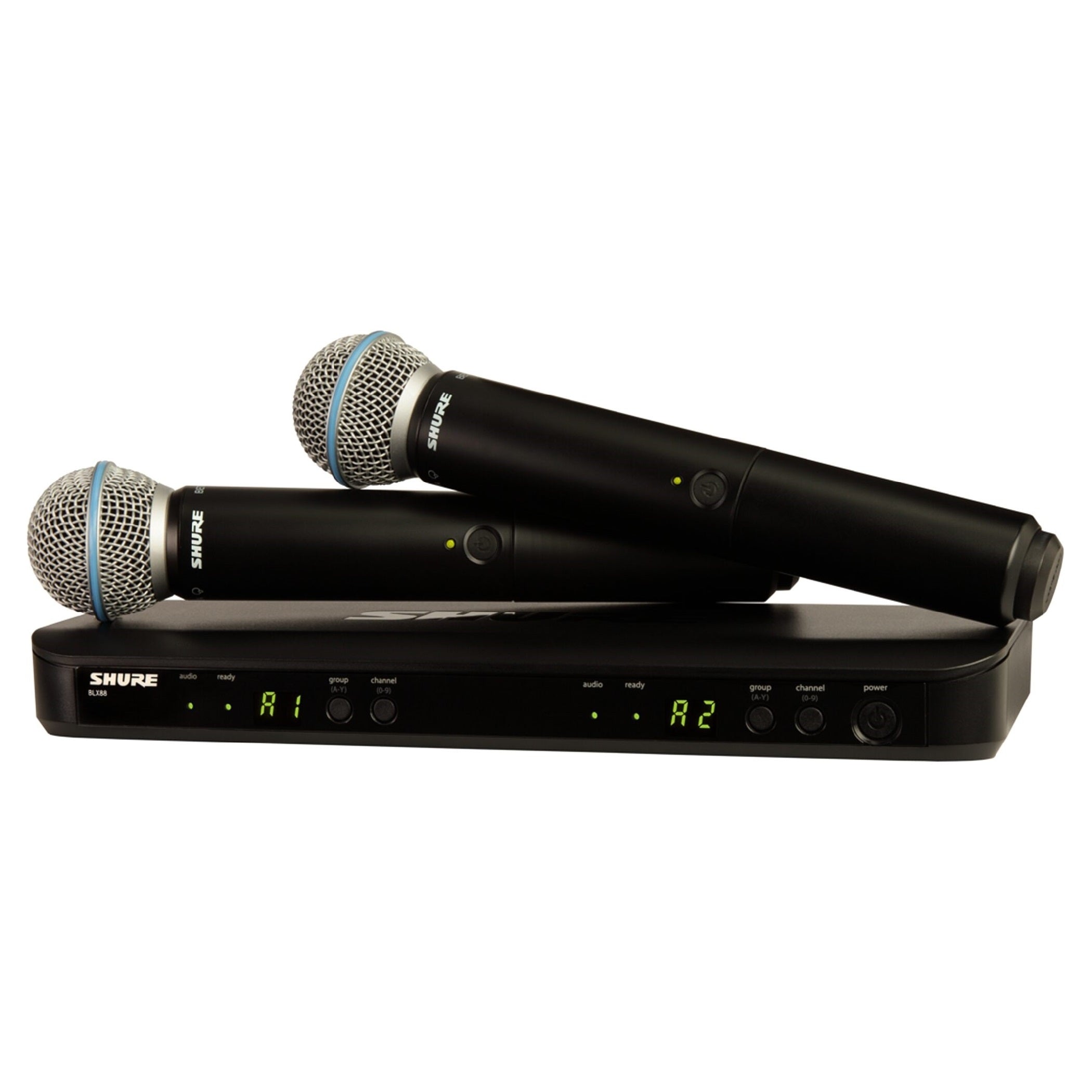Shure BLX288/Beta58 Dual Wireless Handheld Microphone System