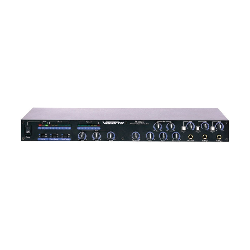VocoPro DA-1000Pro Professional 3 Mic Echo Mixer
