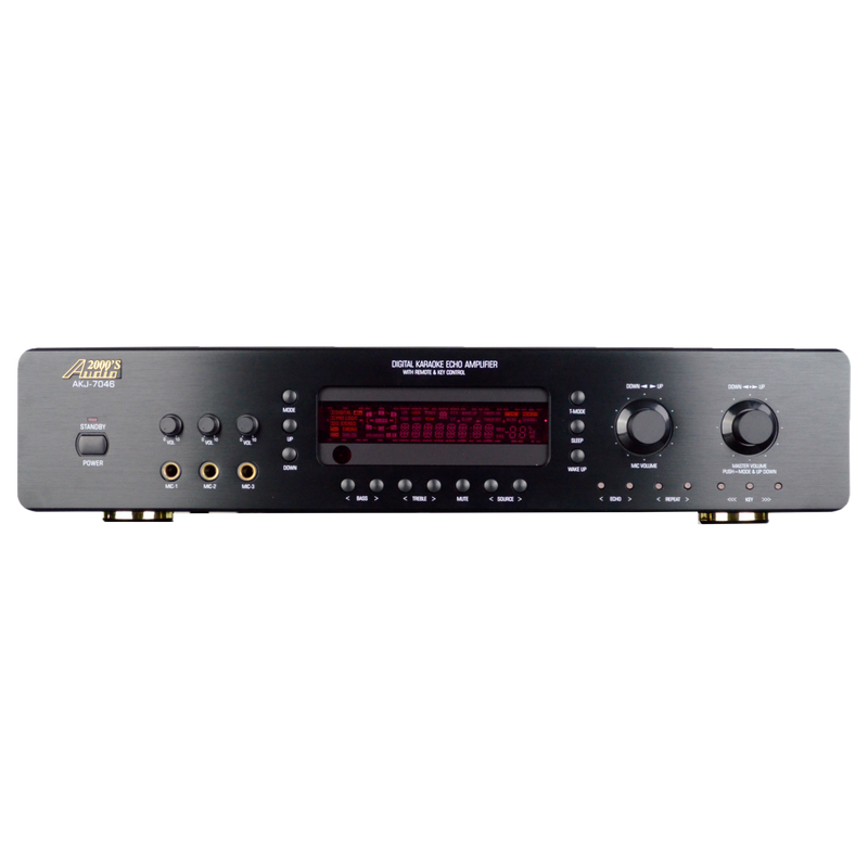 Audio 2000's AKJ-7046 Digital Key Echo Karaoke Mixer Amplifier