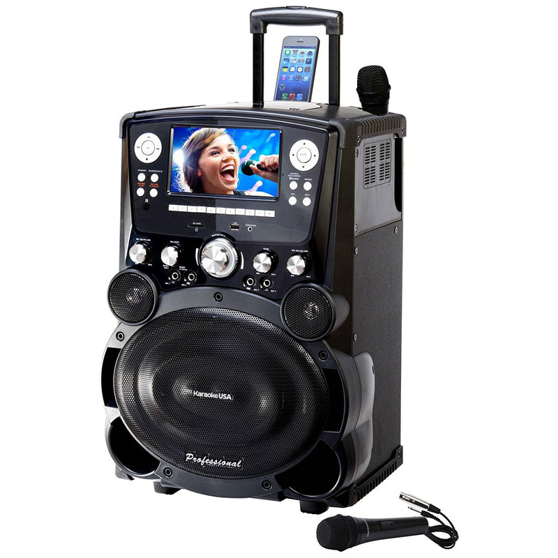 KaraokeUSA GP-978 DVD/CDG/MP3G System with 7" TFT Color Screen