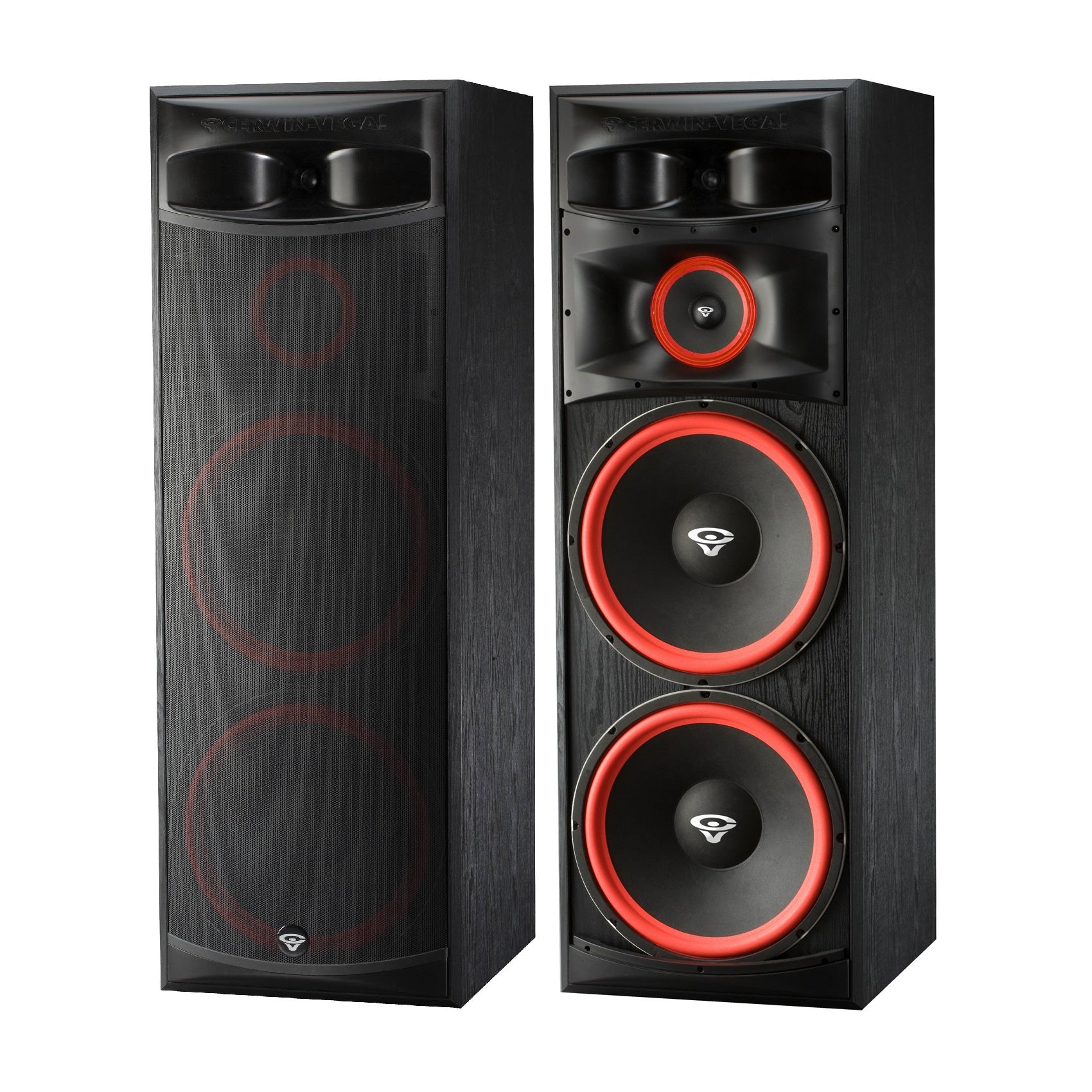 Cerwin Vega XLS-215 Dual 15" 3 Way Floorstanding Tower Speaker (PAIR)
