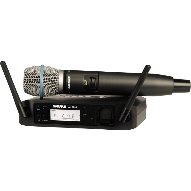 Micro Không Dây Cầm Tay Kỹ Thuật Số Shure GLXD24/Beta87A (Đơn)
