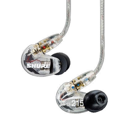 Shure SE215-CL  Earphones - Clear