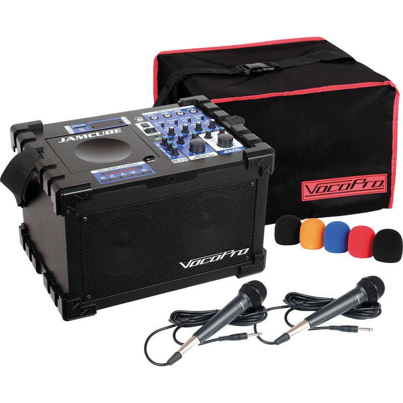 VocoPro JAMCUBE-MC 100W Stereo All-In-One Mini PA/Entertainment System