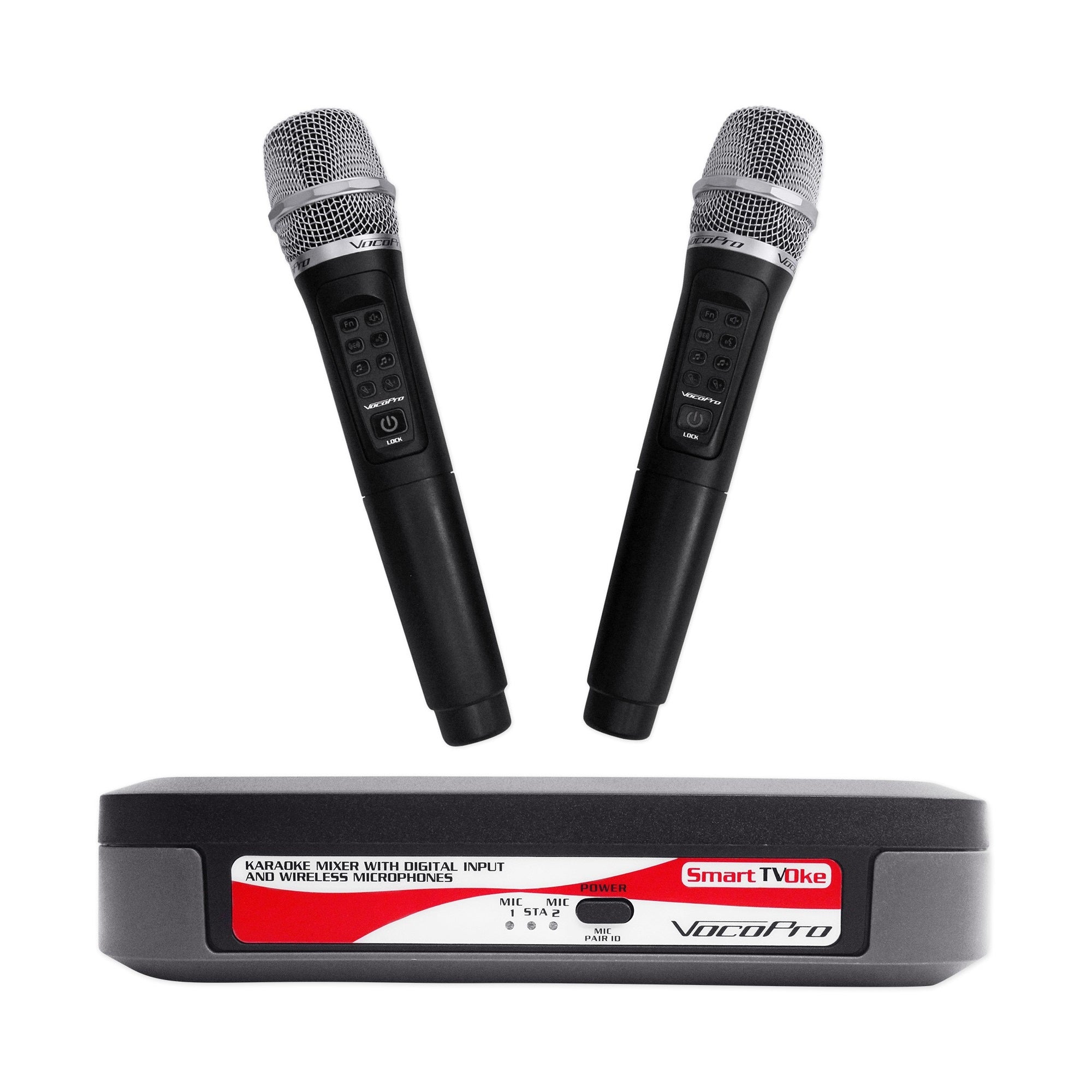 VocoPro SmartTVOKE Dual Wireless Microphones