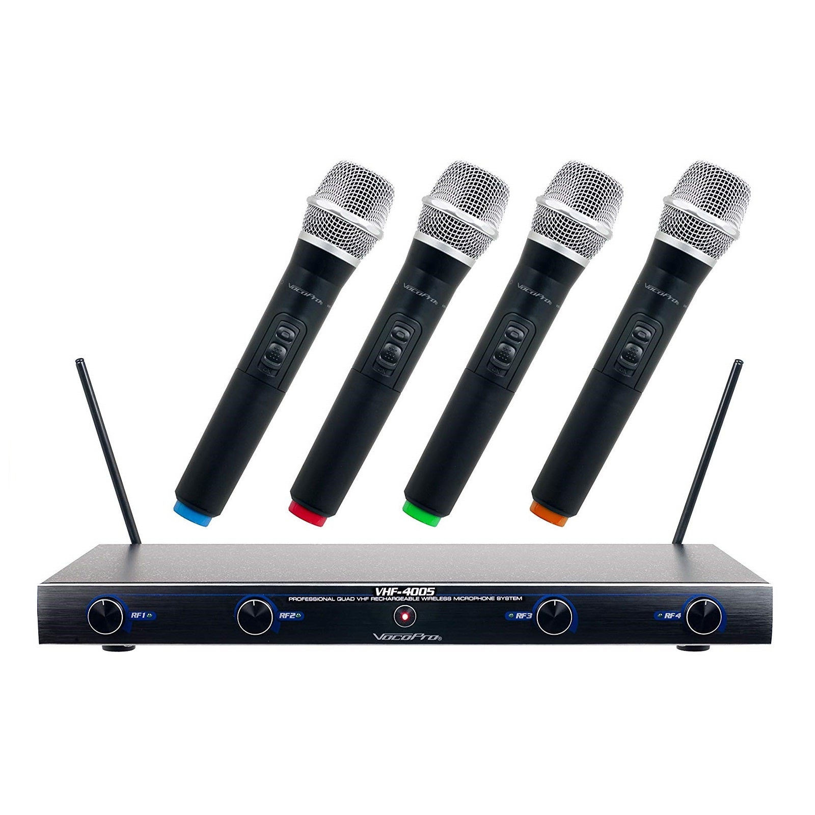 VocoPro VHF-4005 Wireless Microphone Rechargeable System
