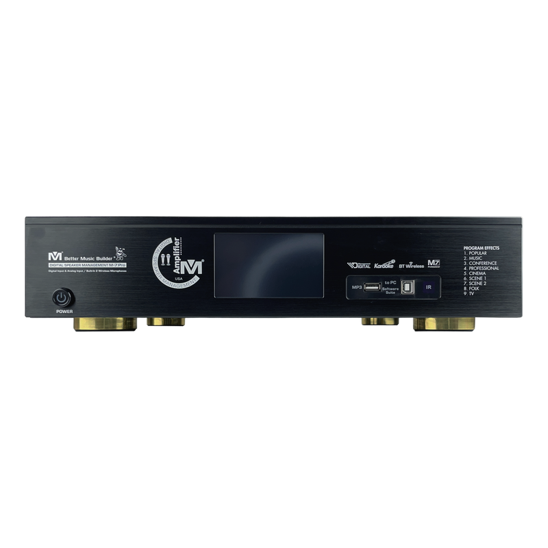Bộ khuếch đại quản lý loa kỹ thuật số M-7 Pro 1200W của Better Music Builder