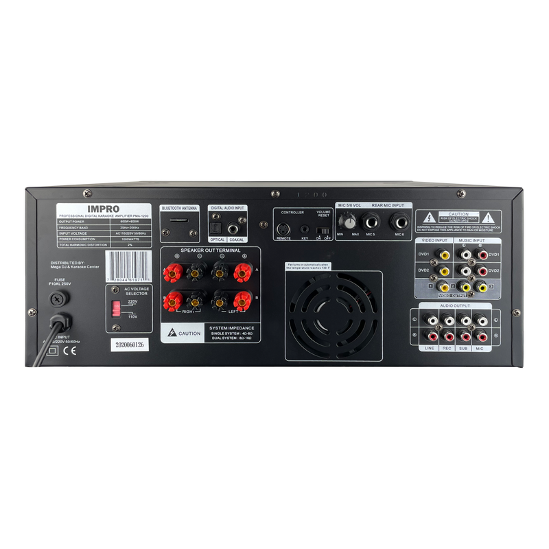 Amply Karaoke ImPro PMA-1200 1200Watt