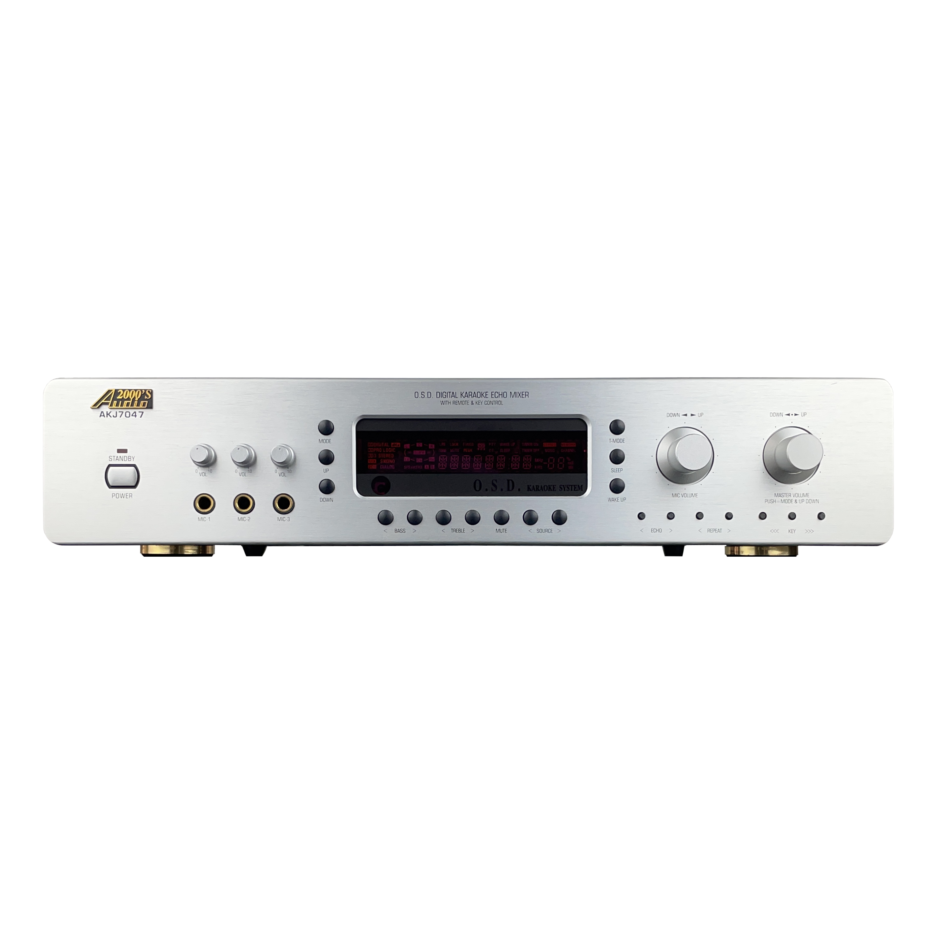 Audio 2000's AKJ-7047 Digital Key Echo Karaoke Mixer