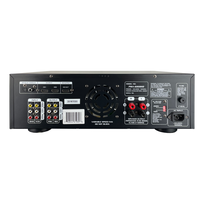 ImPro PMA-6808HD 600W Karaoke Mixing Amplifier