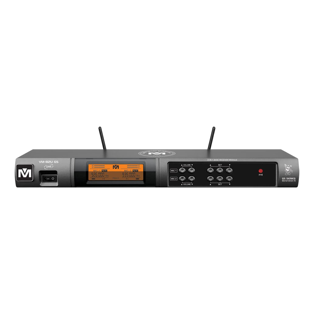 Bộ tạo nhạc tốt hơn VM-82U G5 Hệ thống micro không dây UHF chuyên nghiệp hai kênh