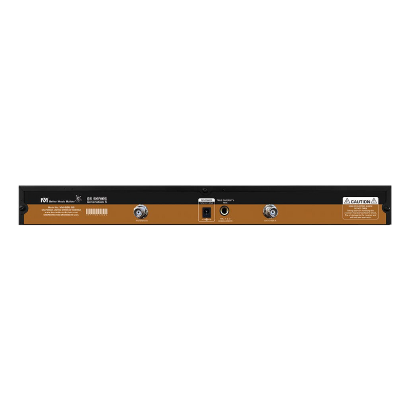 Better Music Builder VM-82U G5 Dual Channel Professional UHF Wireless Microphone System