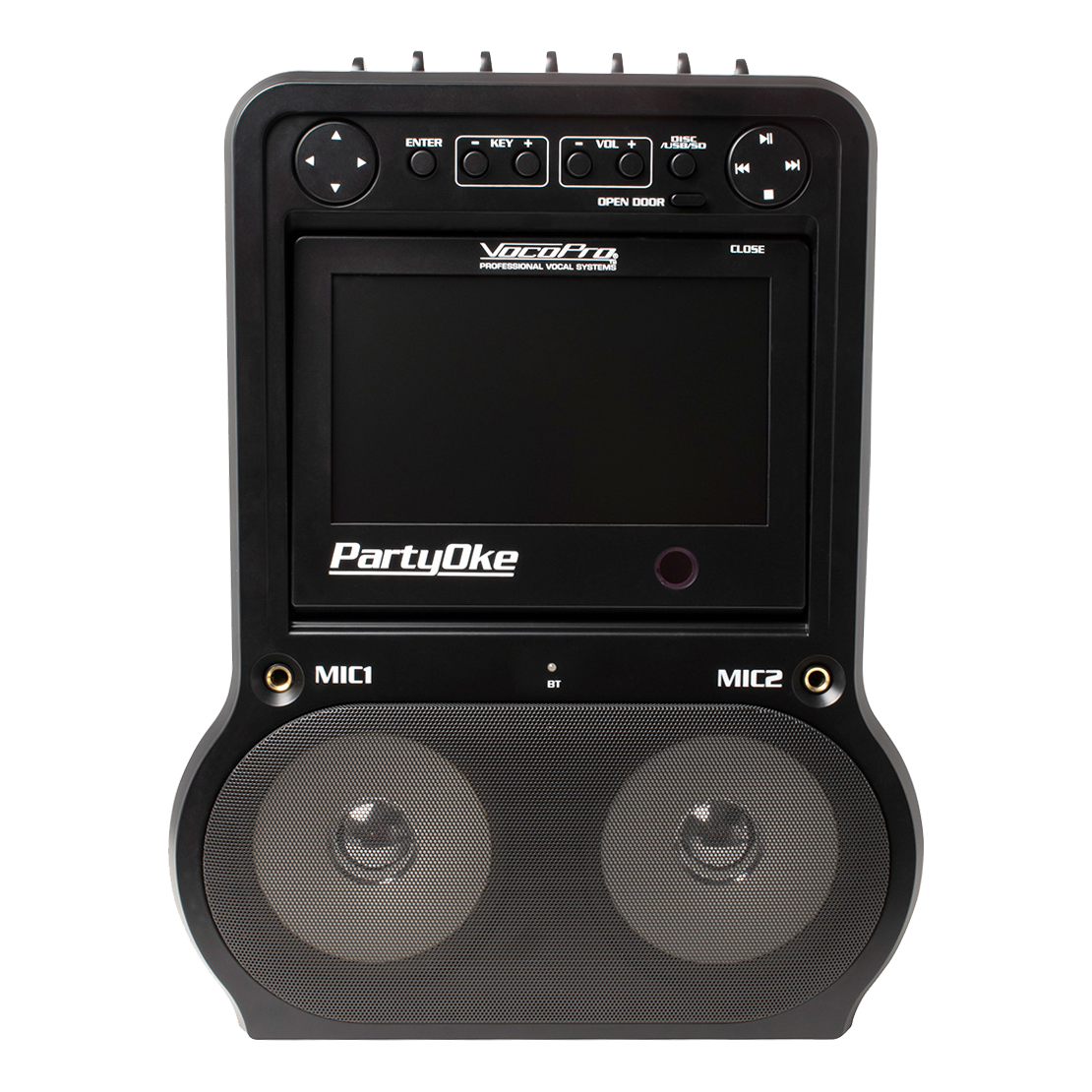 Hệ thống Karaoke Kỹ thuật số VocoPro PartyOke CDG/DVD/Bluetooth với Màn hình 7"