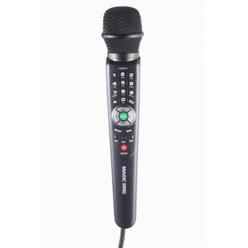 EnterTech Magic Sing ET-25K-TAG Tagalog/English Magic Sing Single Wired Microphone