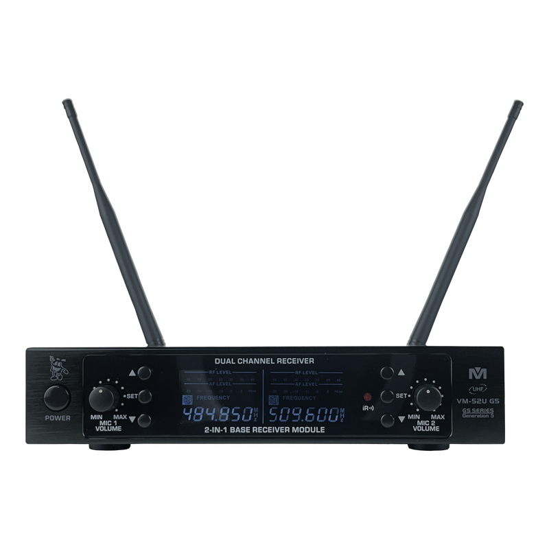 Bộ tạo âm nhạc tốt hơn VM-52U G5 Micrô kép không dây