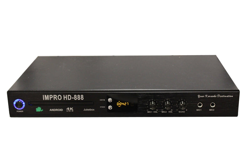 ImPro HD-888 Air iOS Mirroring Media Player with DVD