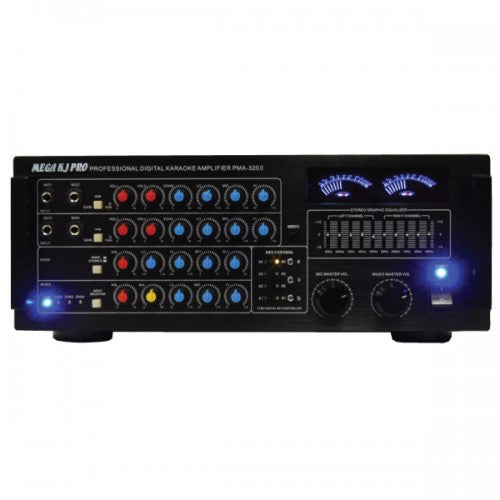 AMPro Mega KJ PMA-320II 800 Watts Karaoke Mixing Amplifier
