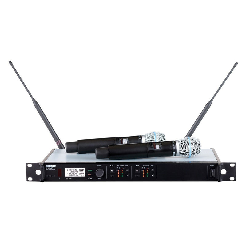 Hệ Thống Micro Không Dây Kép Shure ULXD24D/Beta87C 